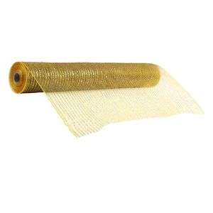 3 for $15 || Celebrate It® Occasions™ Deco Mesh Ribbon 21" x 30' | NWT | Gold